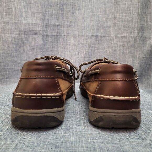 G.H. Bass Lewis Deck Shoe  Docksiders Two-Tone Brown Men's 9M - Picture 9 of 11